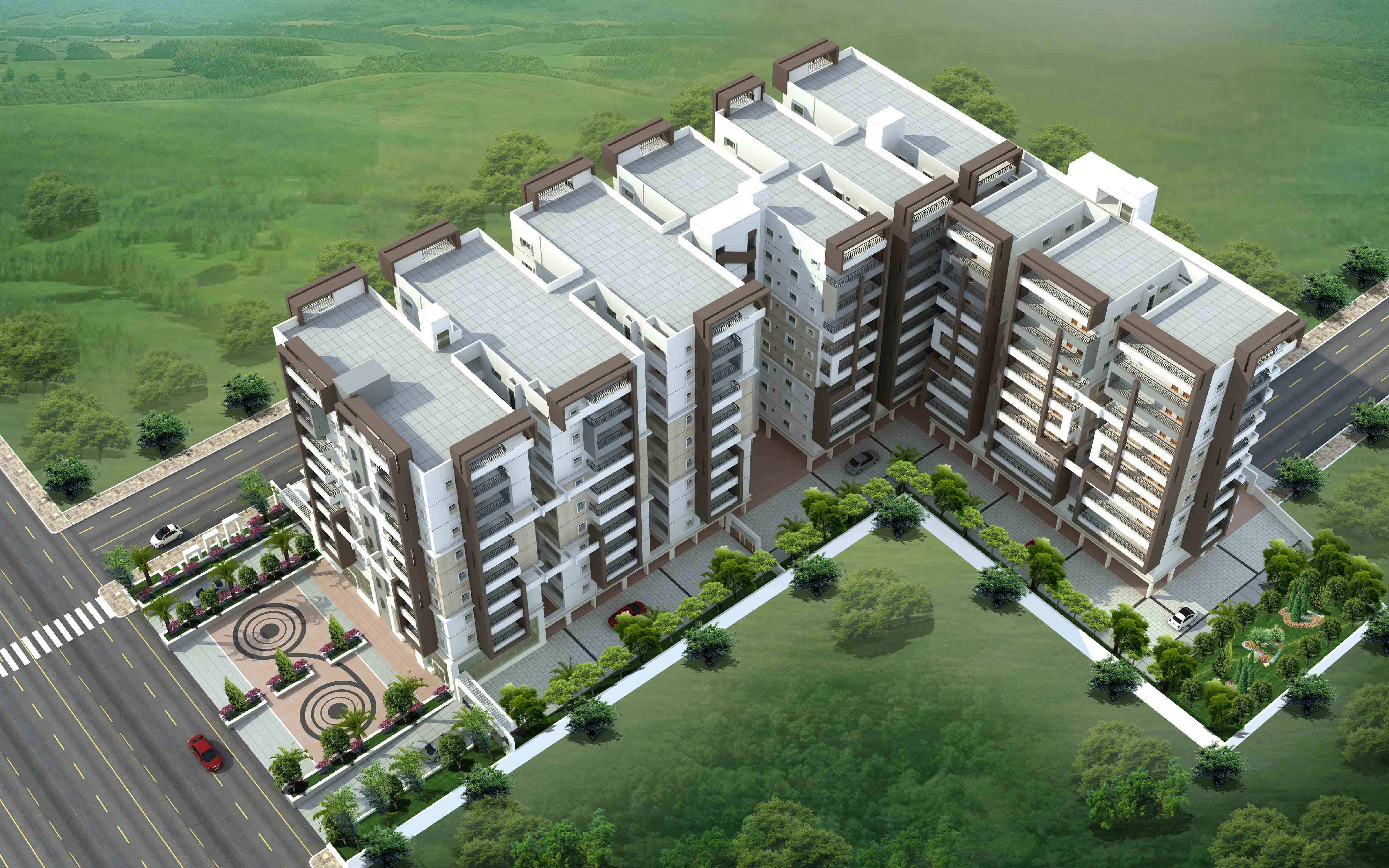 Flats for sale in kondapur near chirec school