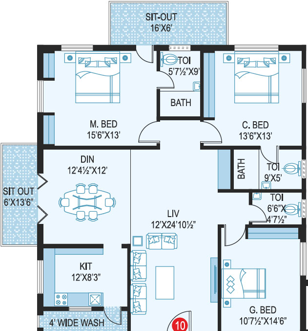 Prime Legend Floor Plans