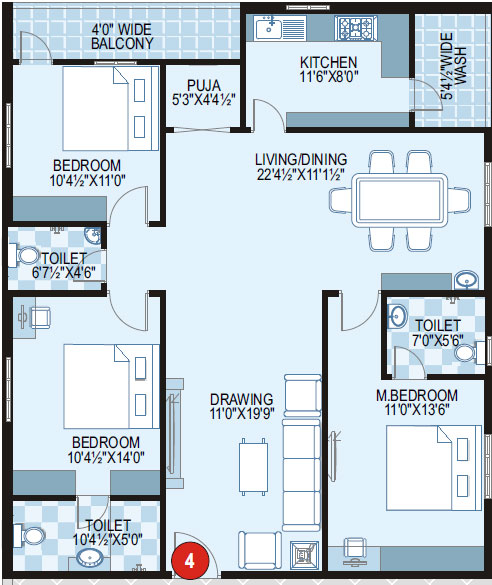 Apartments For Sale in Guntur